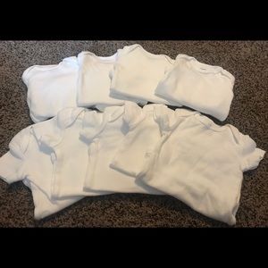 NWOT - Bundle Carter’s White Onesies